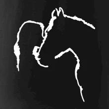 Kôň a ja silueta Kôň a ja silueta