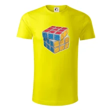 Rubikova kocka kreslená