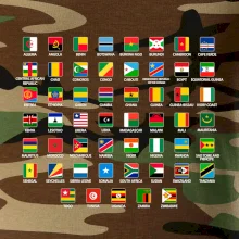 Vlajky štátov - Afrika