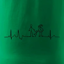 EKG rodina a jedno dieťa