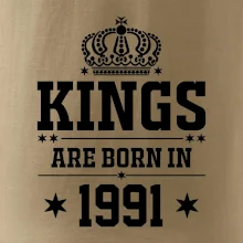 Kings are born in 1991