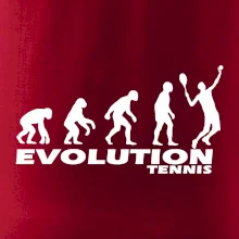 Evolúcia tenis chlapec