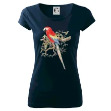 Papagáj  na listnatom strome