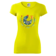 Folklór - sliepky s margarétkami Folklór - sliepky s margarétkami