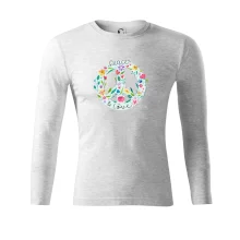 Peace and love symbol