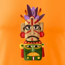 Mayová maska s perím Mayová maska s perím