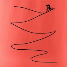 Cyklo zjazd z kopca Cyklo zjazd z kopca