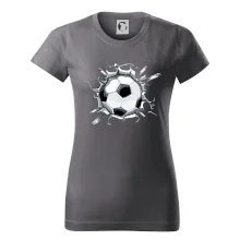 Futbalová lopta v triku Futbalová lopta v triku