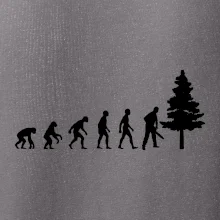 Evolúcia drevorubač - píla a strom