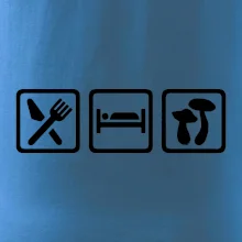 Eat Sleep Hubárčenie Eat Sleep Hubárčenie