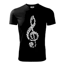 Husľový kľúč z nôt Husľový kľúč z nôt