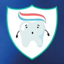 Zúbok na prsníku - zubná pasta