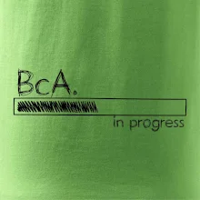 In progress titul BcA. bakalár / bakalárka umenia