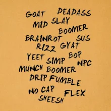 Generácia Z - Gén Z slovník