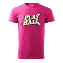 Play ball retro sportovní nápis