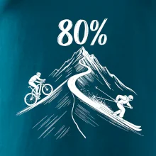 Narodeniny cyklista a lyžiar 80