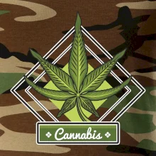 Cannabis list kosoštvorec