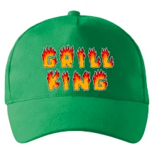 Grill King ohnivý nápis