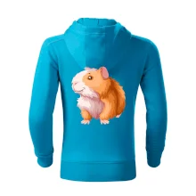 Morča - kreslené, bielo oranžové