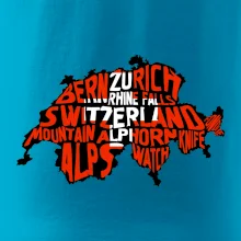 Mapy - názvy miest - Švajčiarsko Mapy - názvy miest - Švajčiarsko