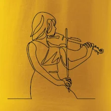 Huslistka jedným ťahom