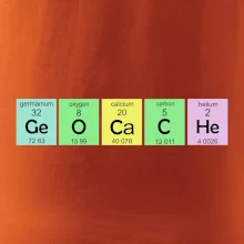 Geocache - periodická tabuľka