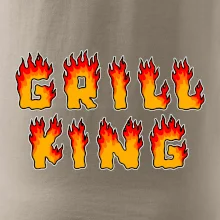 Grill King ohnivý nápis