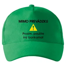 Mimo prevádzku prosím, použite iný bankomat