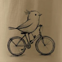 Vtáčik na bicykli