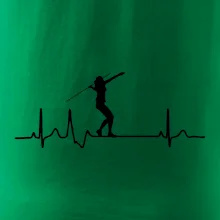 EKG hod oštepom žena