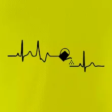 EKG záhrada - kanva EKG záhrada - kanva