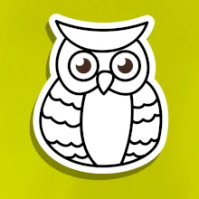 Sova kreslená na prsníku