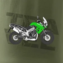 Cestovná enduro zelená