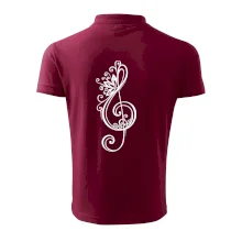 Husľový kľúč kvety