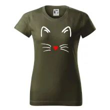 Mačka - srdce namiesto nosa