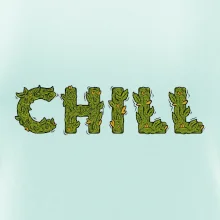 Konopi nápis chill