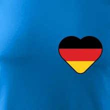 Germany love prso - Nemecká vlajka