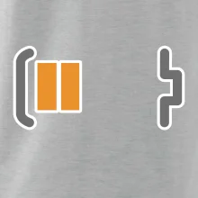 Rodinné tričká - batéria - otecko