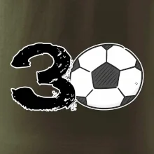 Futbal okrúhle narodeniny 30