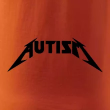 Autism rock nápis