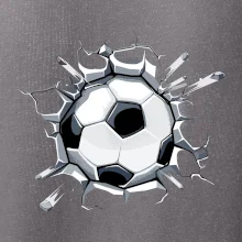 Futbalová lopta v triku Futbalová lopta v triku