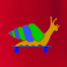 Šnek na skateboardu (Moňas)