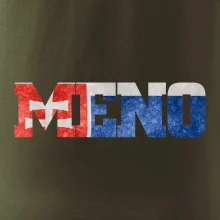 Slovenská vlajka - Váš nápis