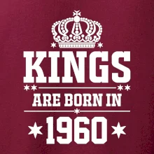 Kings are born in 1960