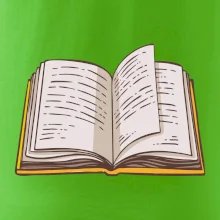 Kniha farebná otvorená