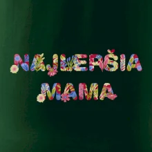 Kvetinový nápis - Najlepšia mama