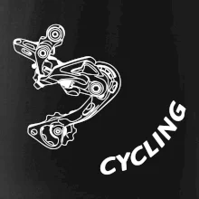 Cycling nápis šikmo