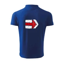 Párová turistická značka červená Párová turistická značka červená