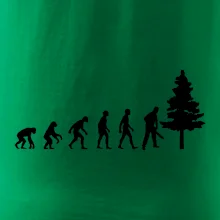 Evolúcia drevorubač - píla a strom