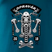 Motorkár  lebka opravár